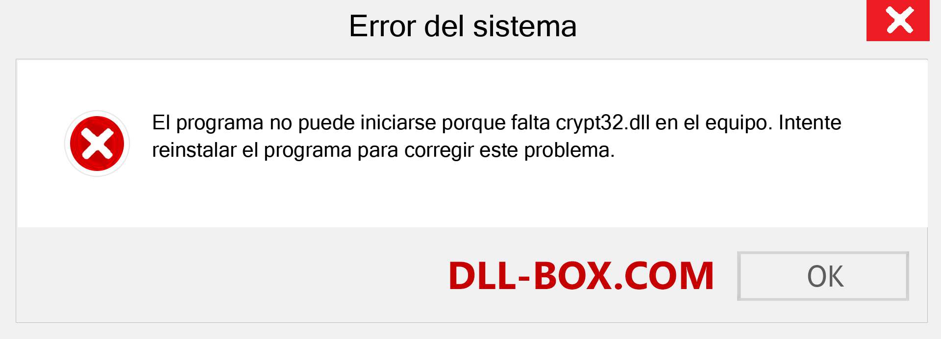 ¿Falta el archivo crypt32.dll ?. Descargar para Windows 7, 8, 10 - Corregir crypt32 dll Missing Error en Windows, fotos, imágenes